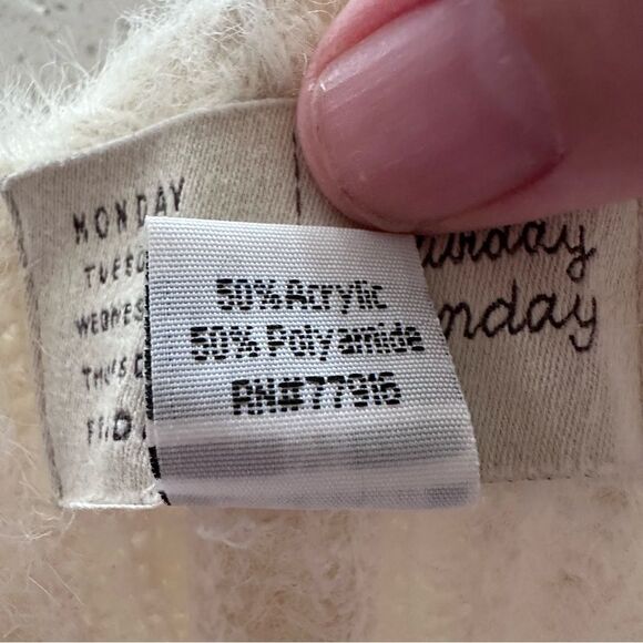 Anthropologie Saturday Sunday One Size Soft Cozy Boho Open Cardigan Sweater - Picture 8 of 8